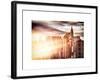 Instants of NY Series - Cityscape Manhattan and the Chrysler Building-Philippe Hugonnard-Framed Art Print