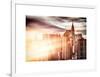 Instants of NY Series - Cityscape Manhattan and the Chrysler Building-Philippe Hugonnard-Framed Art Print