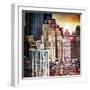 Instants of NY Series - Cityscape Manhattan Buildings-Philippe Hugonnard-Framed Photographic Print