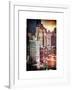Instants of NY Series - Cityscape Manhattan Buildings-Philippe Hugonnard-Framed Art Print