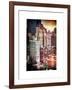 Instants of NY Series - Cityscape Manhattan Buildings-Philippe Hugonnard-Framed Art Print