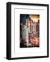 Instants of NY Series - Cityscape Manhattan Buildings-Philippe Hugonnard-Framed Art Print