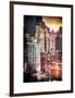 Instants of NY Series - Cityscape Manhattan Buildings-Philippe Hugonnard-Framed Art Print