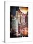 Instants of NY Series - Cityscape Manhattan Buildings-Philippe Hugonnard-Stretched Canvas