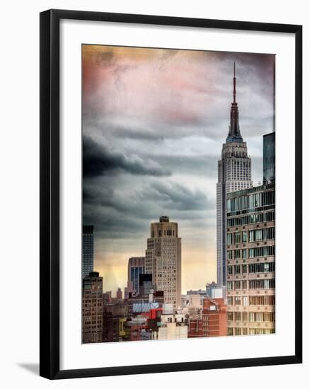 Instants of NY Series - Cityscape Manhattan-Philippe Hugonnard-Framed Photographic Print