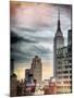 Instants of NY Series - Cityscape Manhattan-Philippe Hugonnard-Mounted Photographic Print