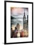 Instants of NY Series - Cityscape Manhattan-Philippe Hugonnard-Framed Art Print