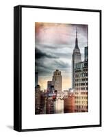 Instants of NY Series - Cityscape Manhattan-Philippe Hugonnard-Framed Stretched Canvas