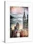 Instants of NY Series - Cityscape Manhattan-Philippe Hugonnard-Stretched Canvas