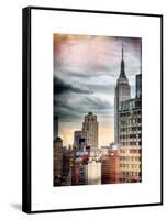 Instants of NY Series - Cityscape Manhattan-Philippe Hugonnard-Framed Stretched Canvas