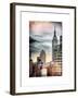 Instants of NY Series - Cityscape Manhattan-Philippe Hugonnard-Framed Art Print