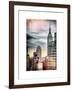 Instants of NY Series - Cityscape Manhattan-Philippe Hugonnard-Framed Art Print