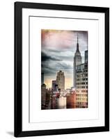 Instants of NY Series - Cityscape Manhattan-Philippe Hugonnard-Framed Art Print