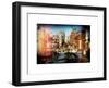 Instants of NY Series - Cityscape Snowy Winter in West Village-Philippe Hugonnard-Framed Art Print