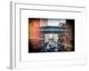 Instants of NY Series - Cityscape Snowy Winter in West Village-Philippe Hugonnard-Framed Art Print