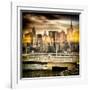 Instants of NY Series - Cityscape with the Chrysler Building-Philippe Hugonnard-Framed Photographic Print