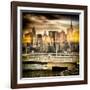 Instants of NY Series - Cityscape with the Chrysler Building-Philippe Hugonnard-Framed Photographic Print