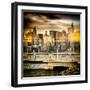 Instants of NY Series - Cityscape with the Chrysler Building-Philippe Hugonnard-Framed Photographic Print