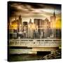 Instants of NY Series - Cityscape with the Chrysler Building-Philippe Hugonnard-Stretched Canvas