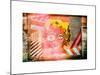 Instants of NY Series - Colors Street Art-Philippe Hugonnard-Mounted Art Print