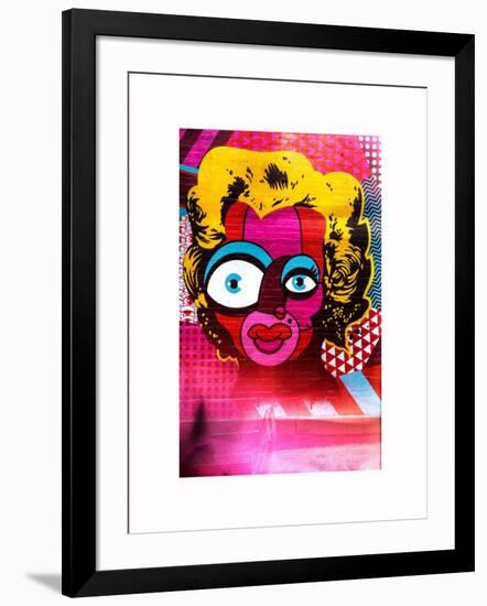 Instants of NY Series - Colors Street Art-Philippe Hugonnard-Framed Art Print