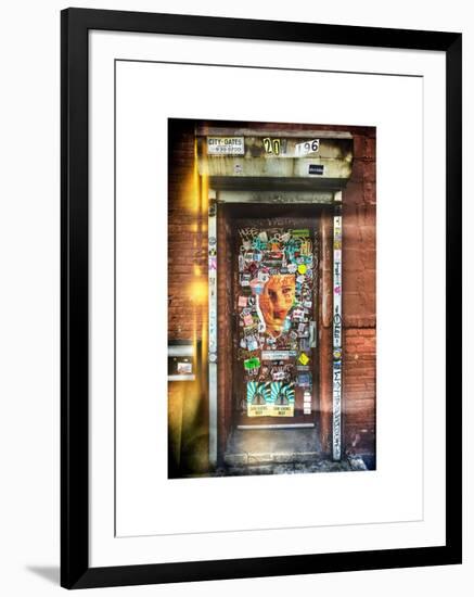 Instants of NY Series - Doorway Art Design-Philippe Hugonnard-Framed Art Print