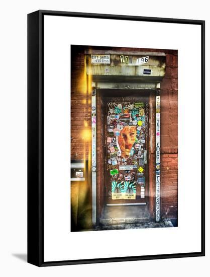 Instants of NY Series - Doorway Art Design-Philippe Hugonnard-Framed Stretched Canvas