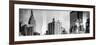 Instants of NY Series - Empire State Building and the New Yorker Hotel-Philippe Hugonnard-Framed Photographic Print