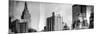 Instants of NY Series - Empire State Building and the New Yorker Hotel-Philippe Hugonnard-Mounted Photographic Print