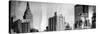 Instants of NY Series - Empire State Building and the New Yorker Hotel-Philippe Hugonnard-Stretched Canvas