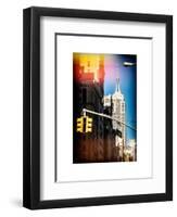 Instants of NY Series - Empire State Building View in Winter-Philippe Hugonnard-Framed Art Print