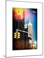 Instants of NY Series - Empire State Building View in Winter-Philippe Hugonnard-Mounted Art Print