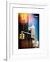 Instants of NY Series - Empire State Building View in Winter-Philippe Hugonnard-Framed Art Print