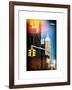 Instants of NY Series - Empire State Building View in Winter-Philippe Hugonnard-Framed Art Print