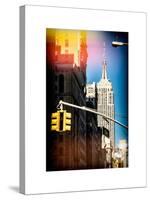Instants of NY Series - Empire State Building View in Winter-Philippe Hugonnard-Stretched Canvas