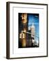 Instants of NY Series - Empire State Building View in Winter-Philippe Hugonnard-Framed Art Print