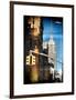 Instants of NY Series - Empire State Building View in Winter-Philippe Hugonnard-Framed Art Print