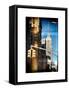 Instants of NY Series - Empire State Building View in Winter-Philippe Hugonnard-Framed Stretched Canvas