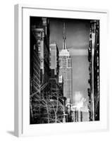 Instants of NY Series - Empire State Building View-Philippe Hugonnard-Framed Photographic Print