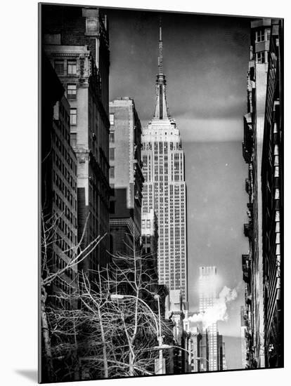 Instants of NY Series - Empire State Building View-Philippe Hugonnard-Mounted Photographic Print