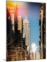 Instants of NY Series - Empire State Building View-Philippe Hugonnard-Mounted Photographic Print