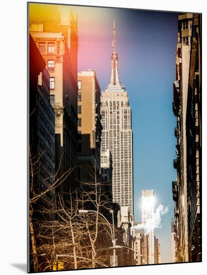 Instants of NY Series - Empire State Building View-Philippe Hugonnard-Mounted Photographic Print