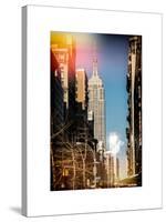 Instants of NY Series - Empire State Building View-Philippe Hugonnard-Stretched Canvas