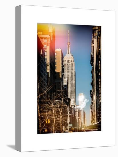 Instants of NY Series - Empire State Building View-Philippe Hugonnard-Stretched Canvas