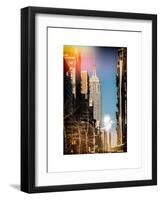 Instants of NY Series - Empire State Building View-Philippe Hugonnard-Framed Art Print