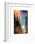 Instants of NY Series - Empire State Building View-Philippe Hugonnard-Framed Art Print