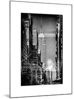 Instants of NY Series - Empire State Building View-Philippe Hugonnard-Mounted Art Print