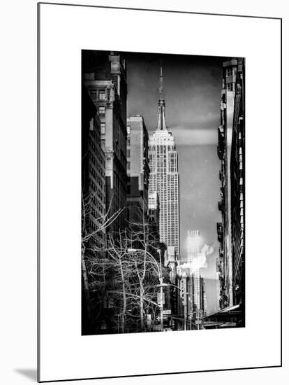 Instants of NY Series - Empire State Building View-Philippe Hugonnard-Mounted Art Print