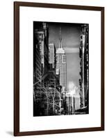 Instants of NY Series - Empire State Building View-Philippe Hugonnard-Framed Art Print