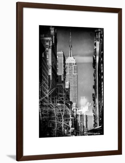 Instants of NY Series - Empire State Building View-Philippe Hugonnard-Framed Art Print